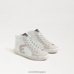 jp Sam Edelman 子供たち エイボン ハイトップ スニーカー 白いユリ 4NFV0P1042 履物