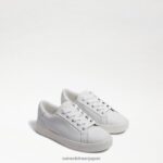 jp Sam Edelman 子供たち エチルスニーカー 白い革 4NFV0P910 履物