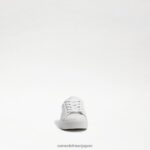 jp Sam Edelman 子供たち エチルスニーカー 白い革 4NFV0P910 履物 - Image 3