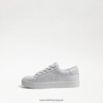 jp Sam Edelman 子供たち エチルスニーカー 白い革 4NFV0P910 履物 - Image 4