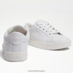 jp Sam Edelman 子供たち エチルスニーカー 白い革 4NFV0P910 履物 - Image 7