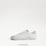 jp Sam Edelman 子供たち オーブリースニーカー ホワイト/グレージュ 4NFV0P1017 履物 - Image 4