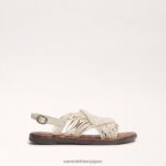 jp Sam Edelman 子供たち ガスサンダル 象牙 4NFV0P1035 履物 - Image 2