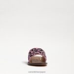 jp Sam Edelman 子供たち ガンナースライドサンダル ピンクマルチ 4NFV0P1019 履物 - Image 3