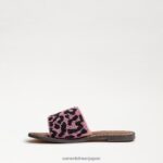 jp Sam Edelman 子供たち ガンナースライドサンダル ピンクマルチ 4NFV0P1019 履物 - Image 4