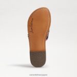 jp Sam Edelman 子供たち ガンナースライドサンダル ピンクマルチ 4NFV0P1019 履物 - Image 6