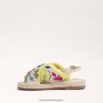 jp Sam Edelman 子供たち ケイデンサンダル サンド/ピンク 4NFV0P1032 履物 - Image 4