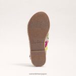 jp Sam Edelman 子供たち ケイデンサンダル ナチュラル/イエロー 4NFV0P1033 履物 - Image 6