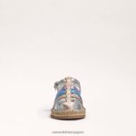 jp Sam Edelman 子供たち コラサンダル ソフトシルバー/ローズゴールド 4NFV0P1040 履物 - Image 3