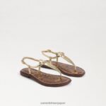 jp Sam Edelman 子供たち ジジ トング サンダル アンバーゴールド 4NFV0P959 履物