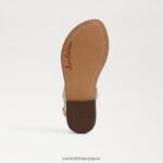 jp Sam Edelman 子供たち ジジ トング サンダル アンバーゴールド 4NFV0P959 履物 - Image 6