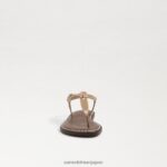 jp Sam Edelman 子供たち ジジ トング サンダル アーモンドの特許 4NFV0P962 履物 - Image 3