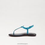 jp Sam Edelman 子供たち ジジ トング サンダル ミロスブルー 4NFV0P937 履物 - Image 4