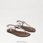 jp Sam Edelman 子供たち ジジ トング サンダル ライラック/シルバーグリッター 4NFV0P960 履物