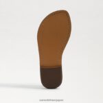 jp Sam Edelman 子供たち ジジ トング サンダル ライラック/シルバーグリッター 4NFV0P960 履物 - Image 6