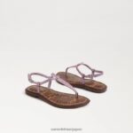 jp Sam Edelman 子供たち ジジ トング サンダル ライラッククォーツ 4NFV0P961 履物 - Image 7