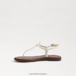 jp Sam Edelman 子供たち ジジ トング サンダル 磁器 4NFV0P964 履物 - Image 4