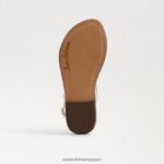 jp Sam Edelman 子供たち ジジ トング サンダル 磁器 4NFV0P964 履物 - Image 6