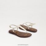 jp Sam Edelman 子供たち ジジ トング サンダル 磁器 4NFV0P964 履物 - Image 7