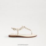jp Sam Edelman 子供たち ジジ トング サンダル 磁器 4NFV0P967 履物 - Image 2
