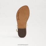 jp Sam Edelman 子供たち ジジ トング サンダル 磁器 4NFV0P967 履物 - Image 6