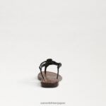jp Sam Edelman 子供たち ジジ トング サンダル 黒 4NFV0P963 履物 - Image 5