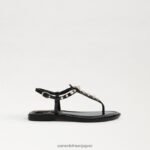jp Sam Edelman 子供たち ジジ トング サンダル 黒 4NFV0P966 履物 - Image 2