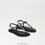 jp Sam Edelman 子供たち ジジ トング サンダル 黒 4NFV0P966 履物
