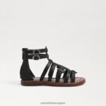 jp Sam Edelman 子供たち ジニーグラディエーターサンダル 黒 4NFV0P1031 履物 - Image 2