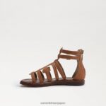 jp Sam Edelman 子供たち ジニーグラディエーターサンダル サドル 4NFV0P1029 履物 - Image 4
