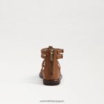 jp Sam Edelman 子供たち ジニーグラディエーターサンダル サドル 4NFV0P1029 履物 - Image 5