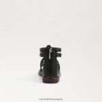 jp Sam Edelman 子供たち ジニーグラディエーターサンダル 黒 4NFV0P1031 履物 - Image 5