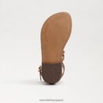 jp Sam Edelman 子供たち ジニーグラディエーターサンダル サドル 4NFV0P1029 履物 - Image 6