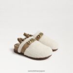 jp Sam Edelman 子供たち ジュニークロッグ ベージュ/ナチュラル 4NFV0P1060 履物
