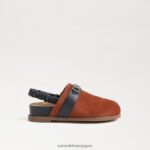 jp Sam Edelman 子供たち ジュニークロッグ マスタード/ネイビー 4NFV0P1062 履物 - Image 2