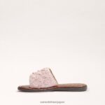 jp Sam Edelman 子供たち ジョバンナ スライド パウダーピンク 4NFV0P1028 履物 - Image 4