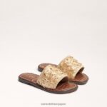 jp Sam Edelman 子供たち ジョバンナ スライド 金箔 4NFV0P1026 履物