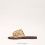 jp Sam Edelman 子供たち ジョバンナ スライド 金箔 4NFV0P1026 履物 - Image 4