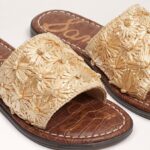 jp Sam Edelman 子供たち ジョバンナ スライド 金箔 4NFV0P1026 履物 - Image 7