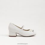 jp Sam Edelman 子供たち タイラ メリージェーン ブロックヒール 明るい白色 4NFV0P978 履物 - Image 2