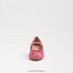 jp Sam Edelman 子供たち タイラ メリージェーン ブロックヒール ピンクのバラ 4NFV0P977 履物 - Image 3