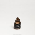 jp Sam Edelman 子供たち タイラ メリージェーン ブロックヒール 黒 4NFV0P979 履物 - Image 3