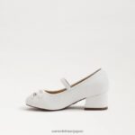 jp Sam Edelman 子供たち タイラ メリージェーン ブロックヒール 明るい白色 4NFV0P978 履物 - Image 4