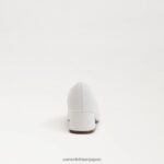 jp Sam Edelman 子供たち タイラ メリージェーン ブロックヒール 明るい白色 4NFV0P978 履物 - Image 5