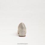 jp Sam Edelman 子供たち タイラ メリージェーン ブロックヒール 金箔 4NFV0P980 履物 - Image 5