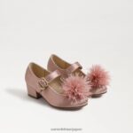 jp Sam Edelman 子供たち タリア ブロック ヒール メリー ジェーン ソフトプラリネ 4NFV0P1044 履物