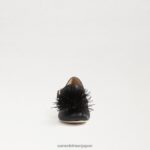 jp Sam Edelman 子供たち タリア ブロック ヒール メリー ジェーン 黒い革 4NFV0P1046 履物 - Image 3