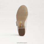 jp Sam Edelman 子供たち タリア ブロック ヒール メリー ジェーン ソフトシルバー 4NFV0P1047 履物 - Image 6