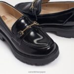 jp Sam Edelman 子供たち タリーローファー ブラックボックスレザー 4NFV0P922 履物 - Image 7