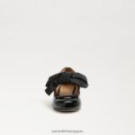 jp Sam Edelman 子供たち テディブロックヒール メリージェーン ブラックパテント 4NFV0P935 履物 - Image 3